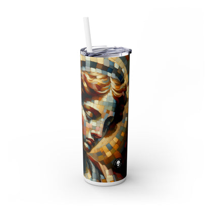 « Élégance fantastique : un rituel inspiré du maniérisme » - The Alien Maars® Skinny Tumbler with Straw 20oz Maniérisme