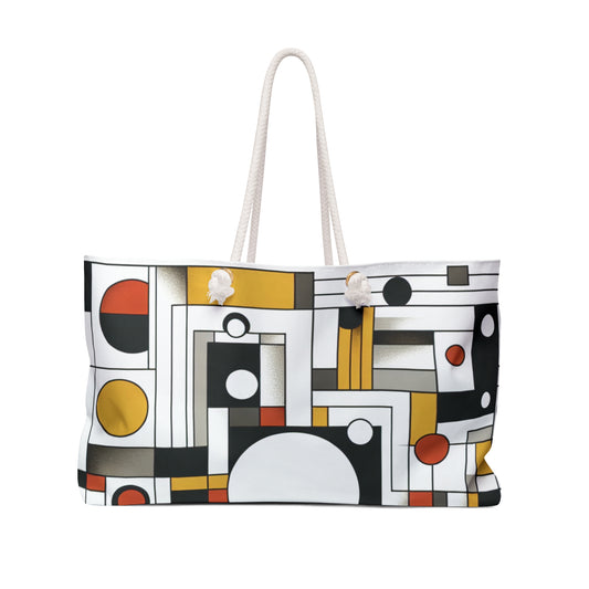 "Equilibrium in Abstract: Geometric Suprematism" - The Alien Weekender Bag Suprematism