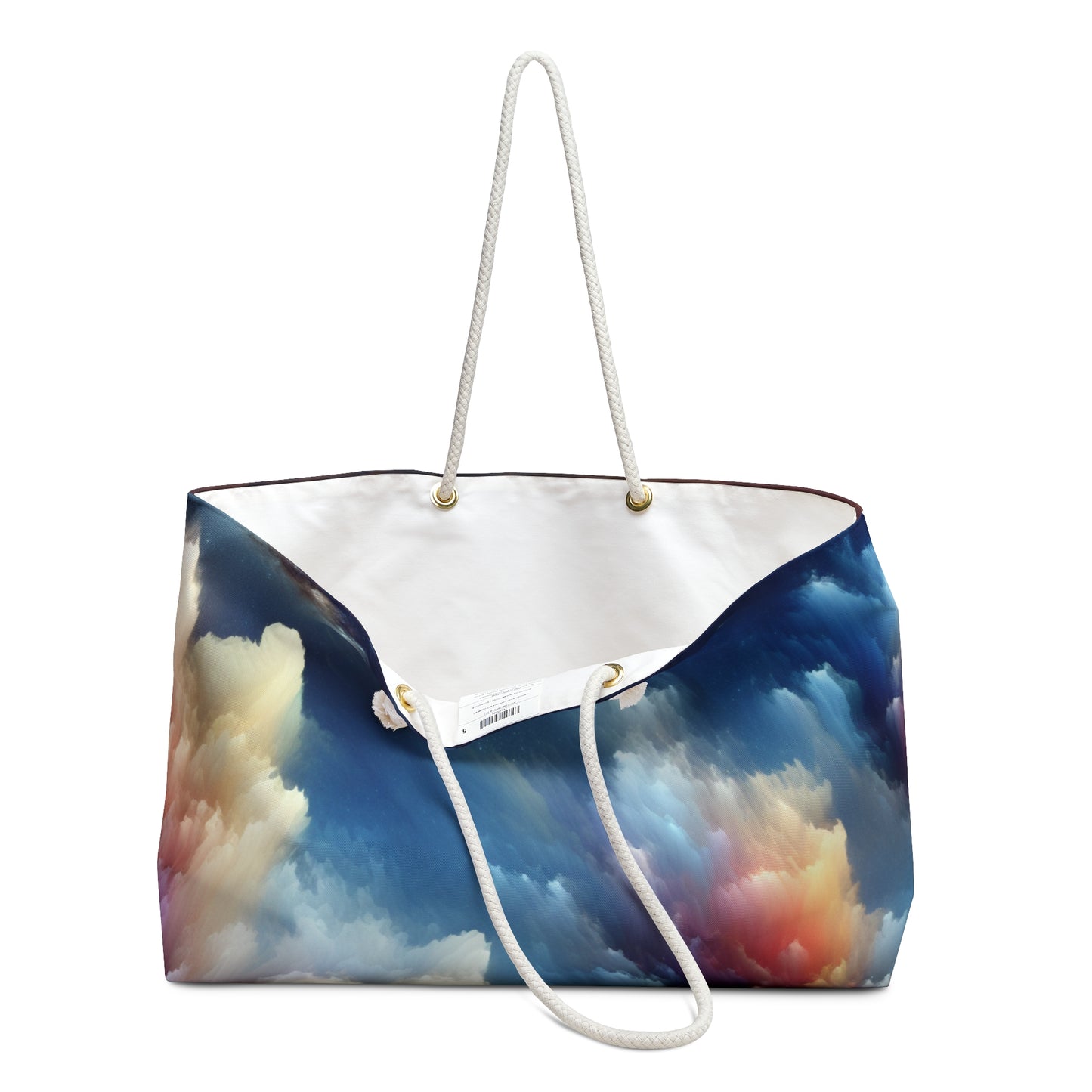 "Paisaje de nubes arcoíris: un sueño surrealista en acuarela" - The Alien Weekender Bag