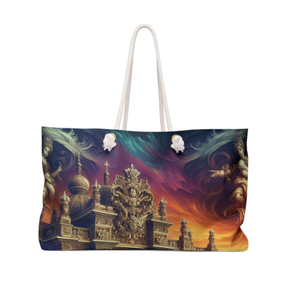 "Whimsy and Mystery: The Enchanted Masquerade in Baroque Splendor" - The Alien Weekender Bag Baroque