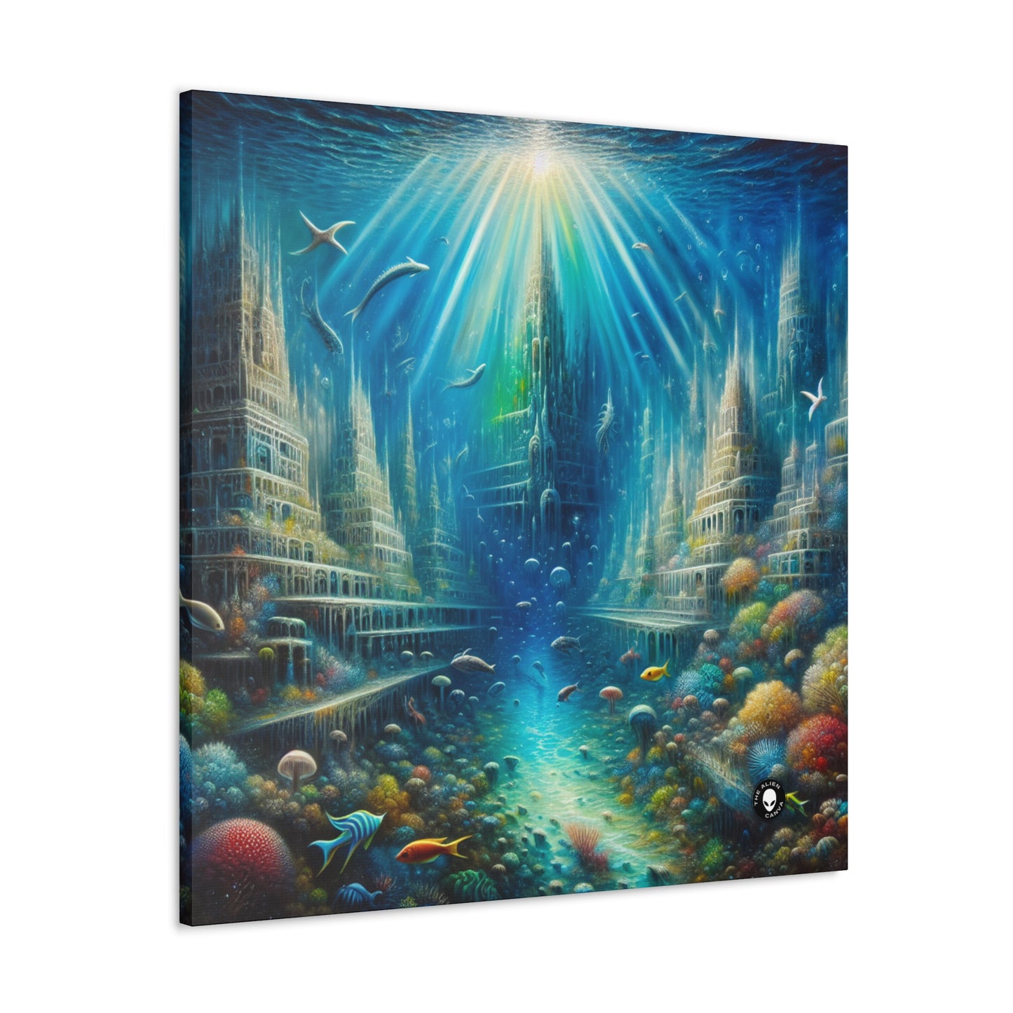 "Enchanted Underwater City" - The Alien Canva