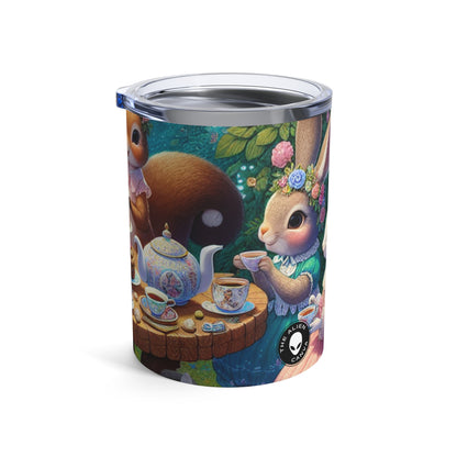 "Enchanted Tea Party in the Woodland Glade" - The Alien Tumbler 10oz