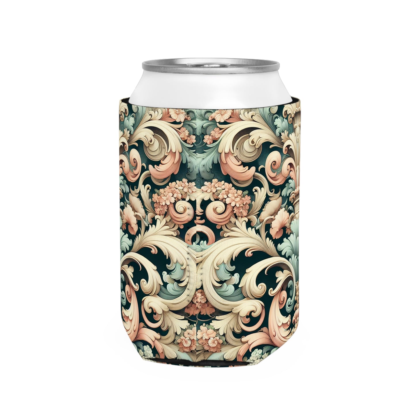 "Garden of Whimsy: A Rococo Fête" - The Alien Can Cooler Sleeve Rococo