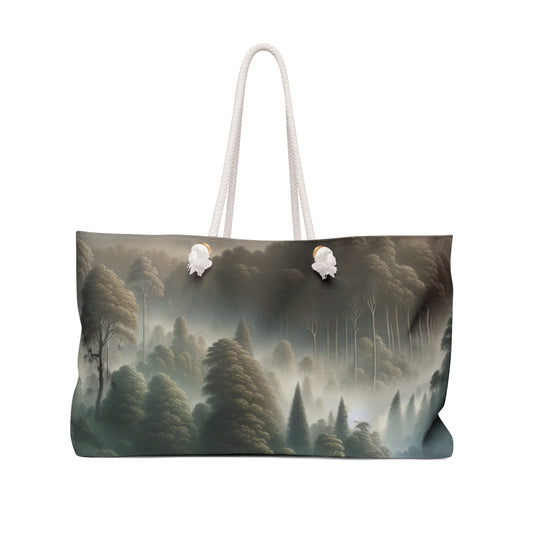 "Misty Forest Retreat" - The Alien Weekender Bag