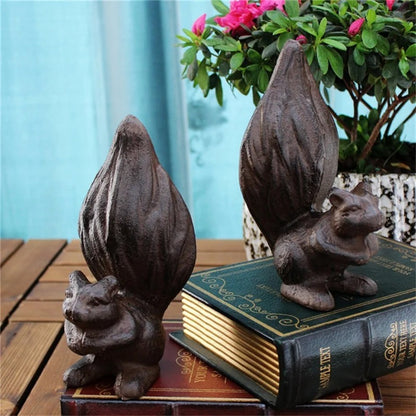 Retro Cast Iron Animal Secretary Table Decoration