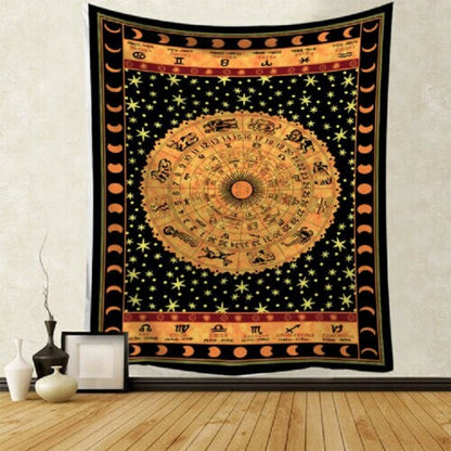 Mandala Tapestry  Boho Decor Headboard Blanket