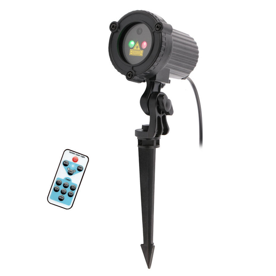 Outdoor Waterproof Red And Green Laser Light Courtyard