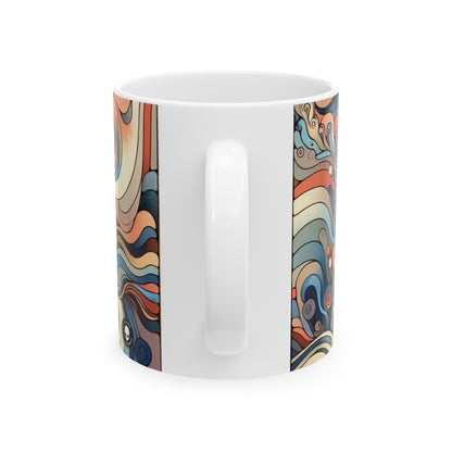 "Unleashing the Unconscious: A Surrealistic Exploration" - The Alien Ceramic Mug 11oz Surrealist Automatism