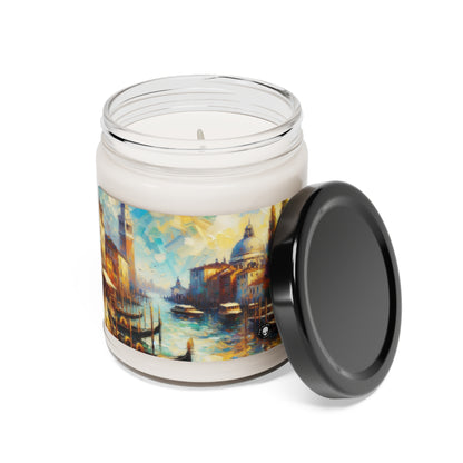 "Serenity in the City: Capturing the Golden Hour" - The Alien Scented Soy Candle 9oz Impressionism