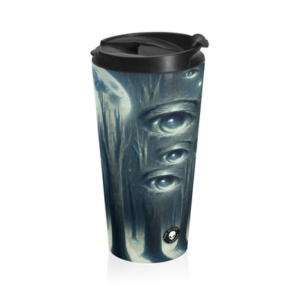 "The Watching Woods" - The Alien Stainless Steel Travel Mug