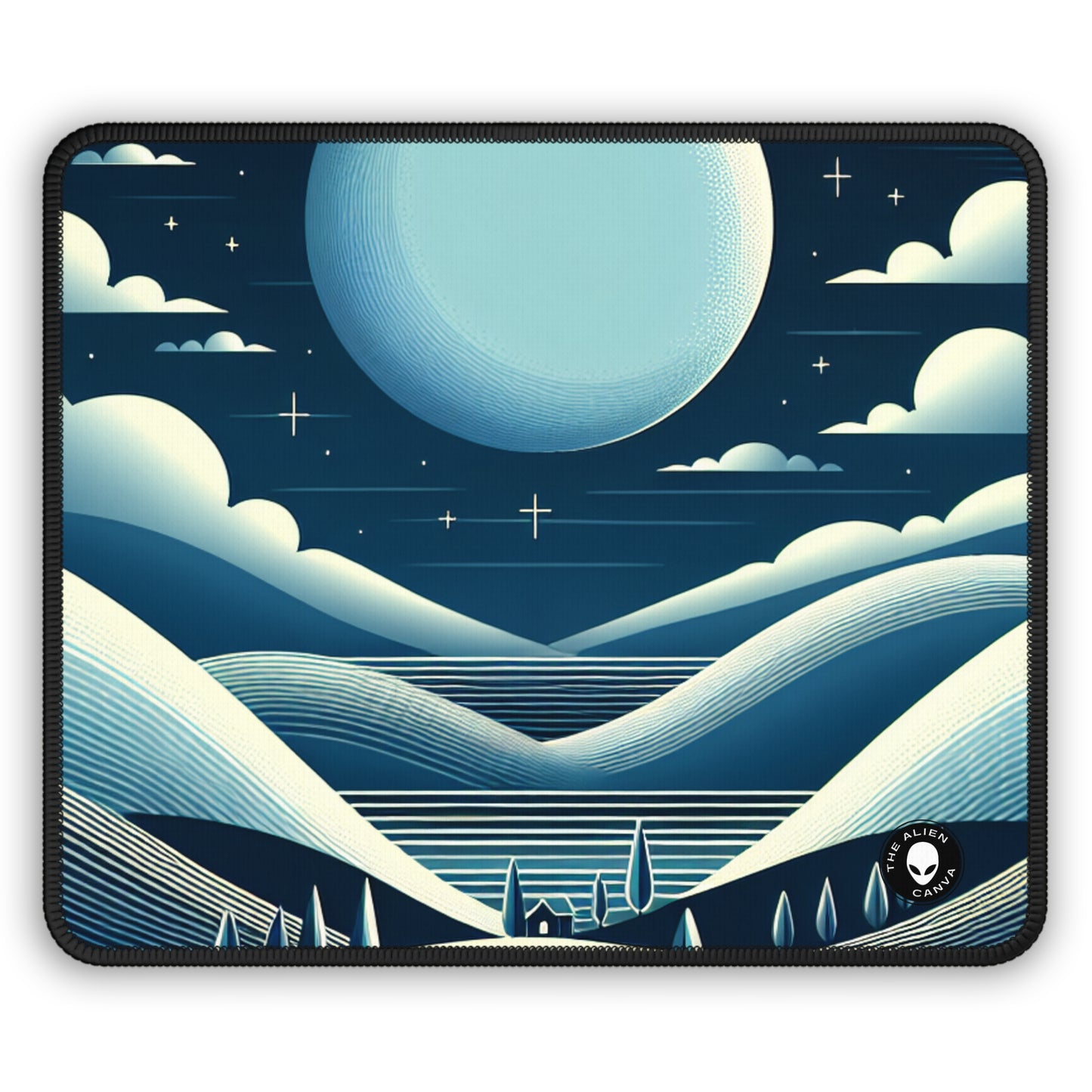 « Moonlit Haven » – Le tapis de souris de jeu Alien