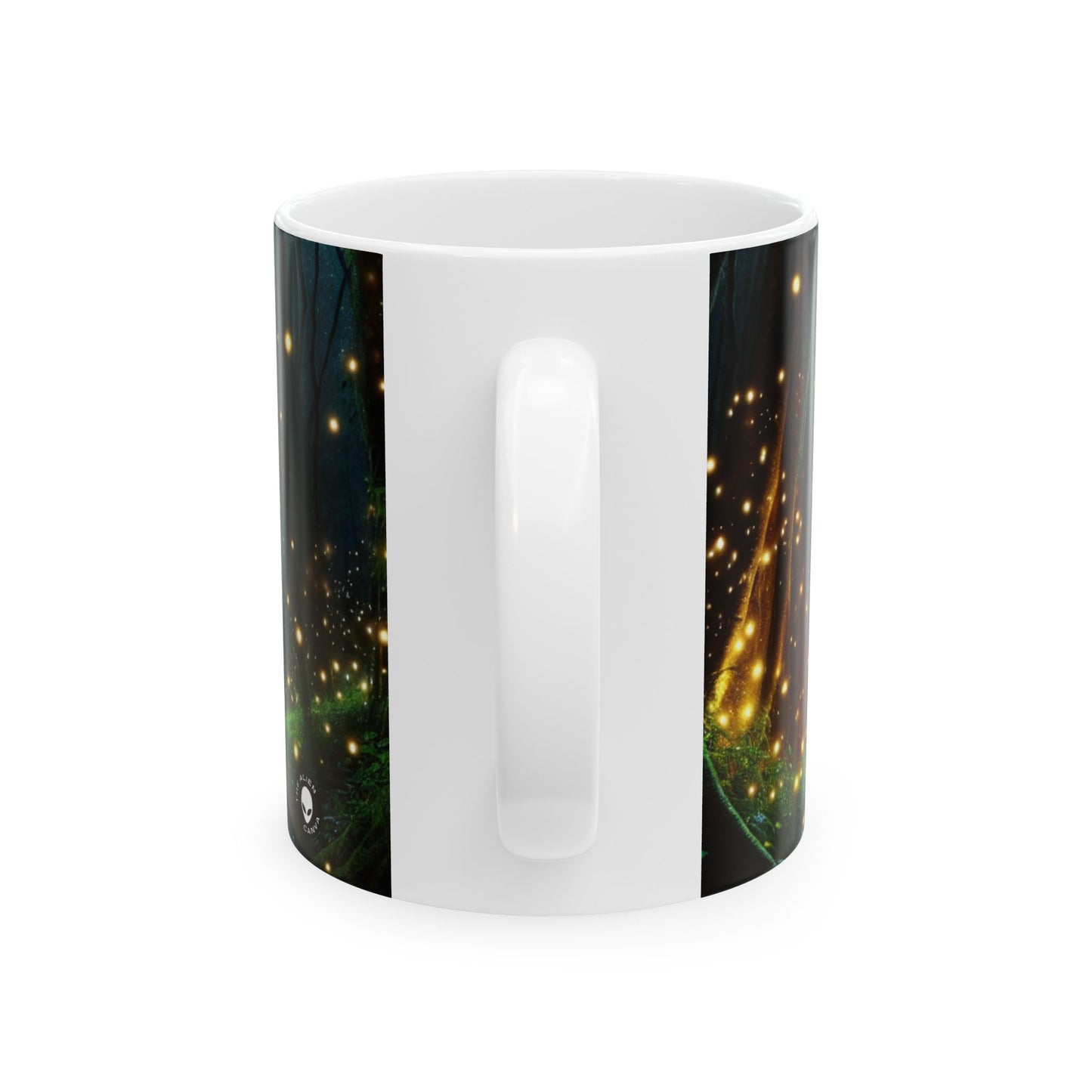 Taza de cerámica "Noche encantada" - El extraterrestre 11oz