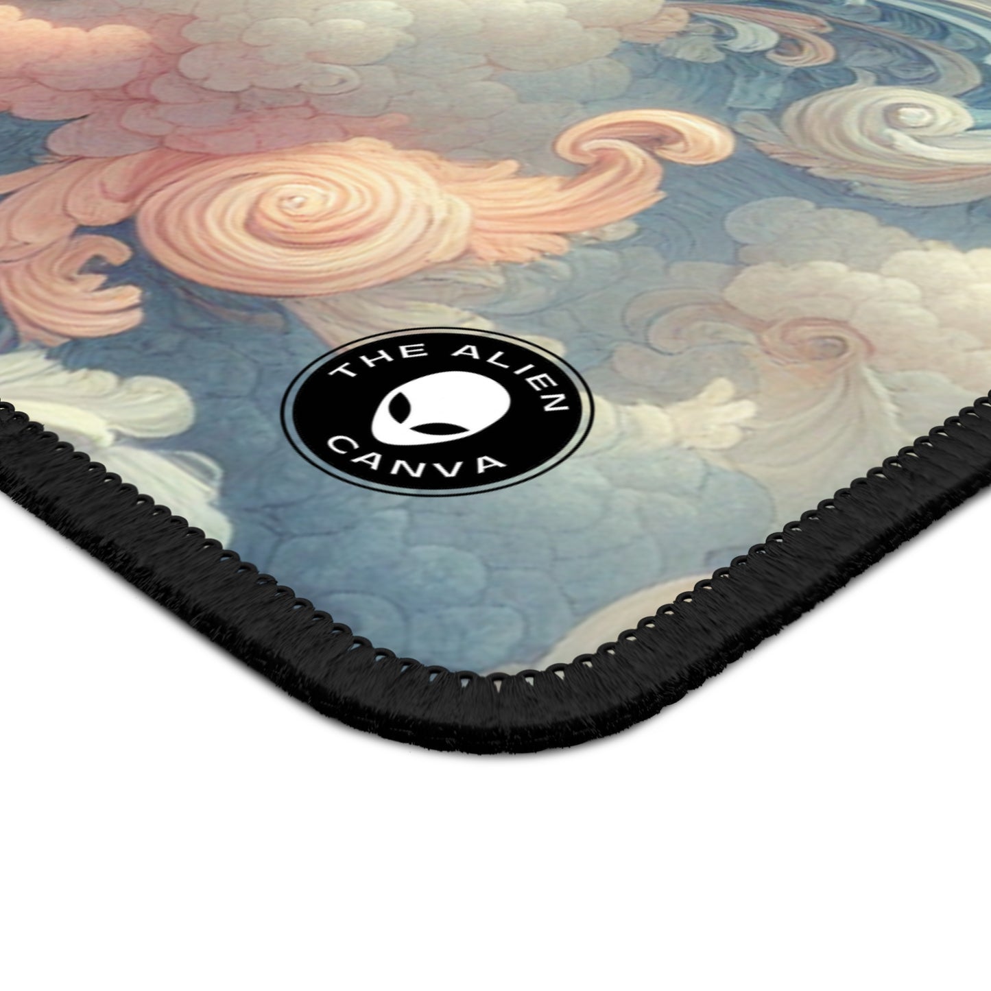 "Rococo Reverie: Una lujosa escena de salón de baile" - The Alien Gaming Mouse Pad Rococó