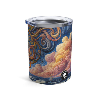 "Oasis Illusion: Una experiencia hiperrealista inmersiva" - The Alien Tumbler 10oz Hyperrealism