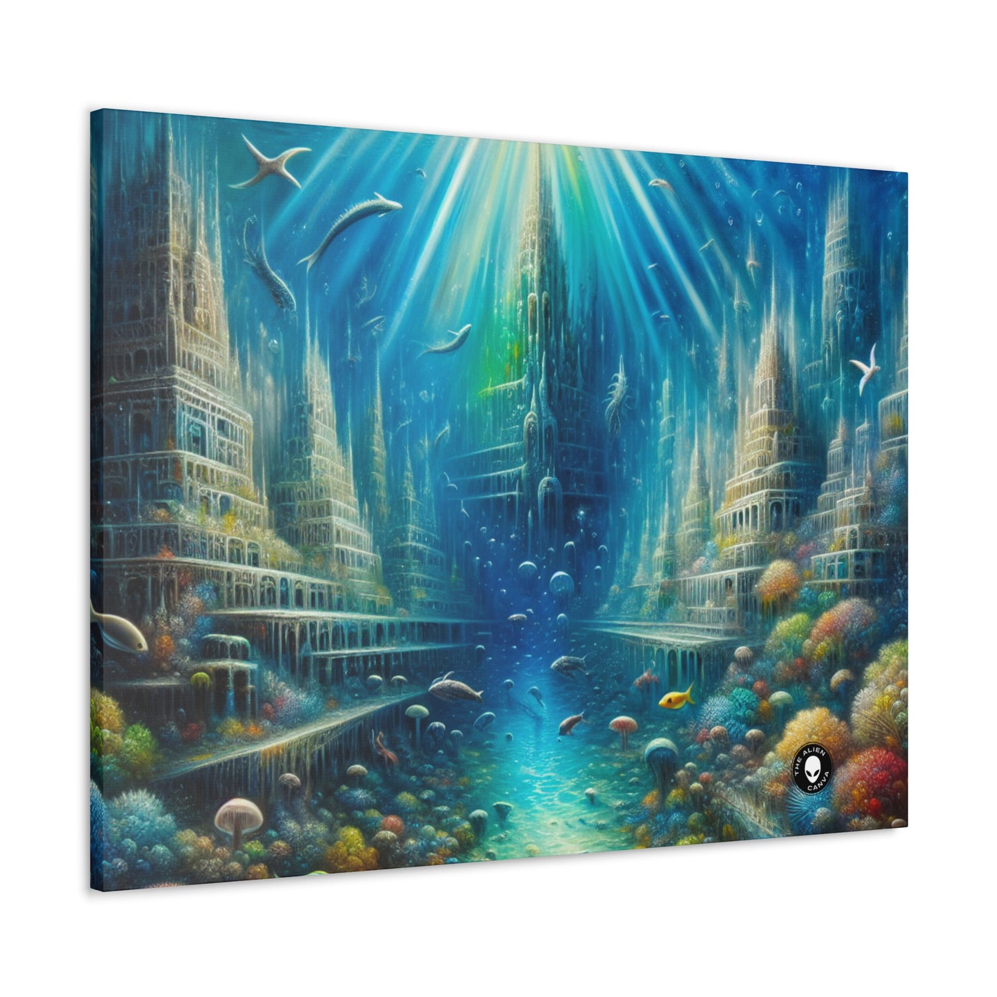 "Enchanted Underwater City" - The Alien Canva