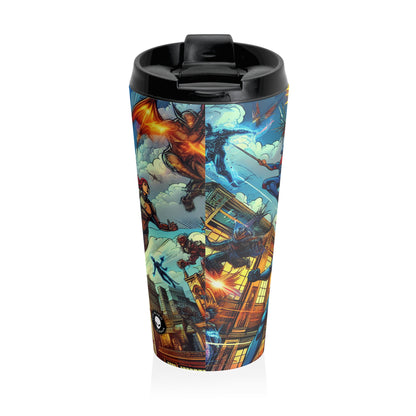 "Marvelous Mission: Save the World!" - The Alien Stainless Steel Travel Mug