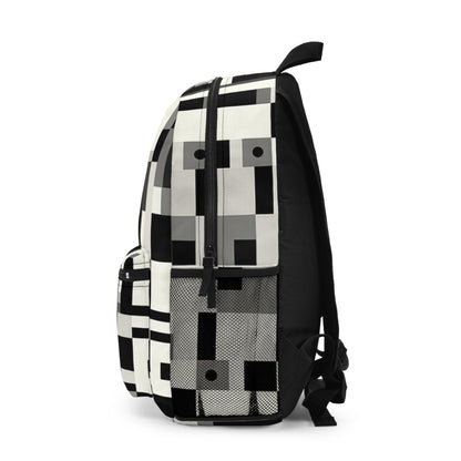 "Cityscape in Analytical Cubism" - The Alien Backpack Analytical Cubism