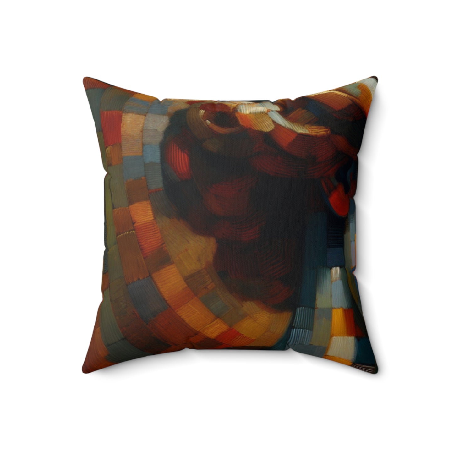 "Fantasy Elegance: A Mannerism-inspired Ritual"- The Alien Spun Polyester Square Pillow Mannerism