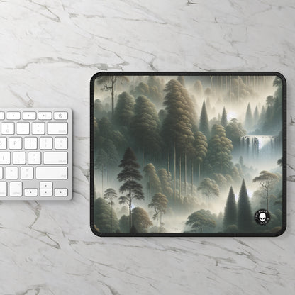 « Misty Forest Retreat » – Le tapis de souris de jeu Alien