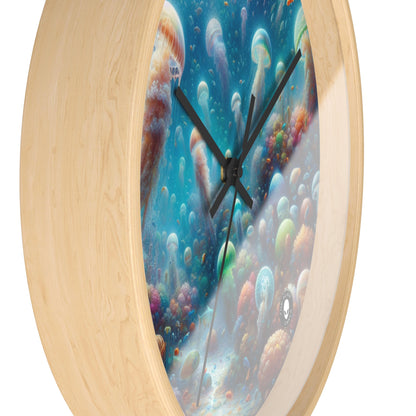 "Jellyfish Dreamland" - The Alien Wall Clock