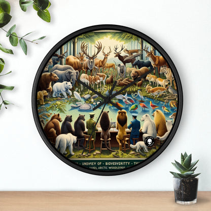 "United Wildlife: Guardians of Gaia" - The Alien Wall Clock