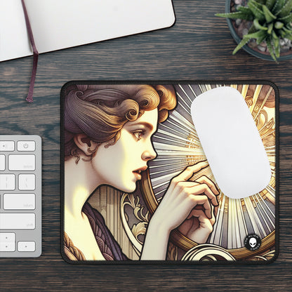 "Reflejo de la belleza" - The Alien Gaming Mouse Pad Art Nouveau