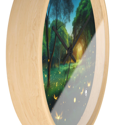 "Firefly Dusk" - The Alien Wall Clock