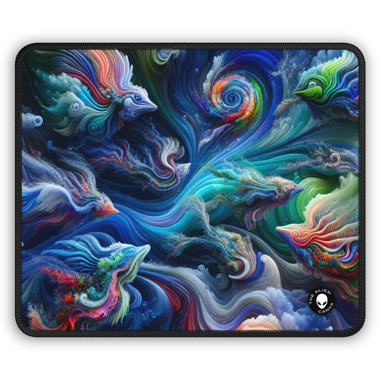 "Psychedelic Underwater Wonderland" - The Alien Gaming Mouse Pad