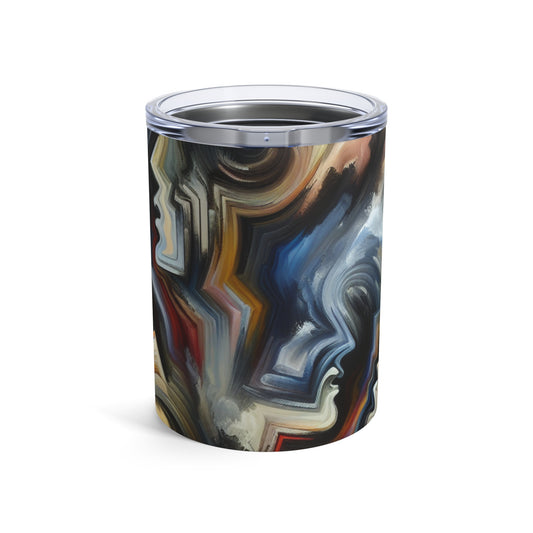 "Vivid Visions: Un viaje expresionista al abismo emocional" - The Alien Tumbler 10oz Expressionism