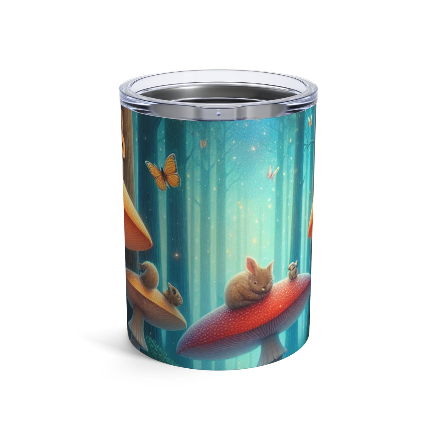 "Mushroom Wonderland: A Magical Tea Party" - The Alien Tumbler 10oz