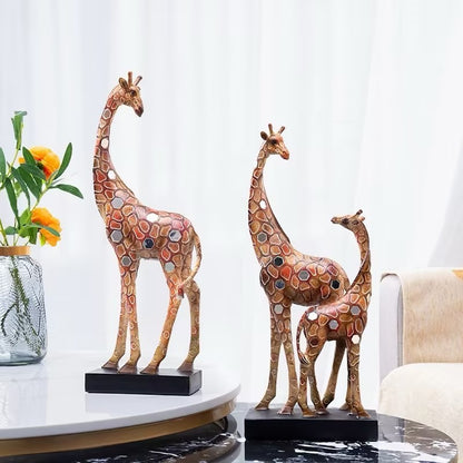 New Red Lens Giraffe Decoration Home Ornament