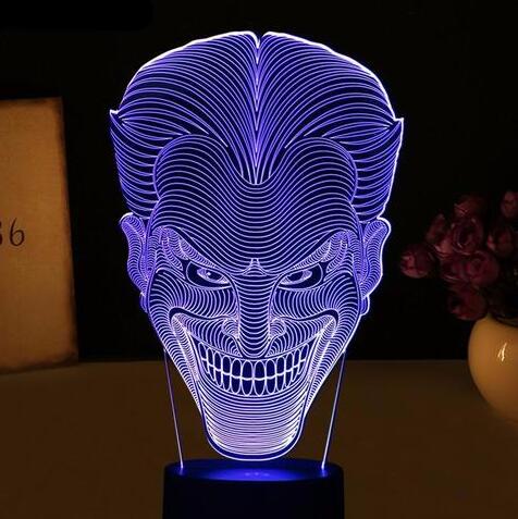 Lámpara Led 3d De Color Usb