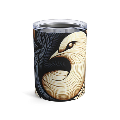 "Un espoir pour la paix" - Le style symbolisme du Tumbler Alien 10oz