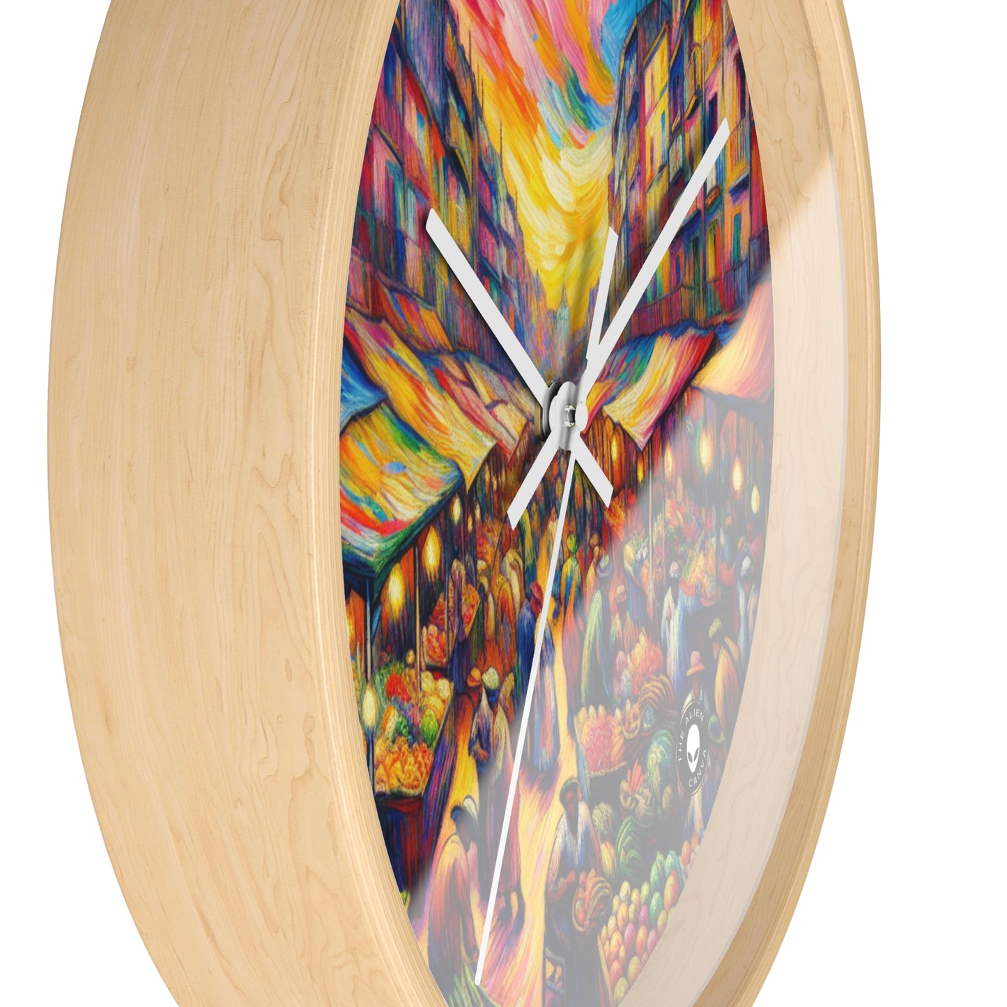 "Jungle Fauvism" - The Alien Wall Clock Fauvism