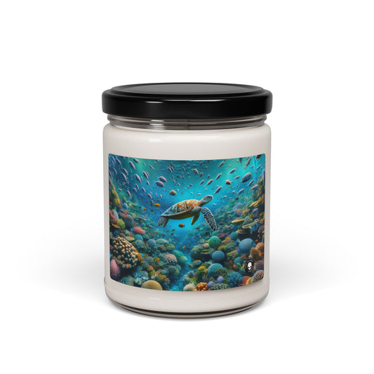 "Beneath the Surface: An Underwater Wonderland" - The Alien Scented Soy Candle 9oz