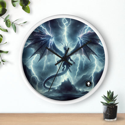 "Dragón Tormenta" - El reloj de pared alienígena