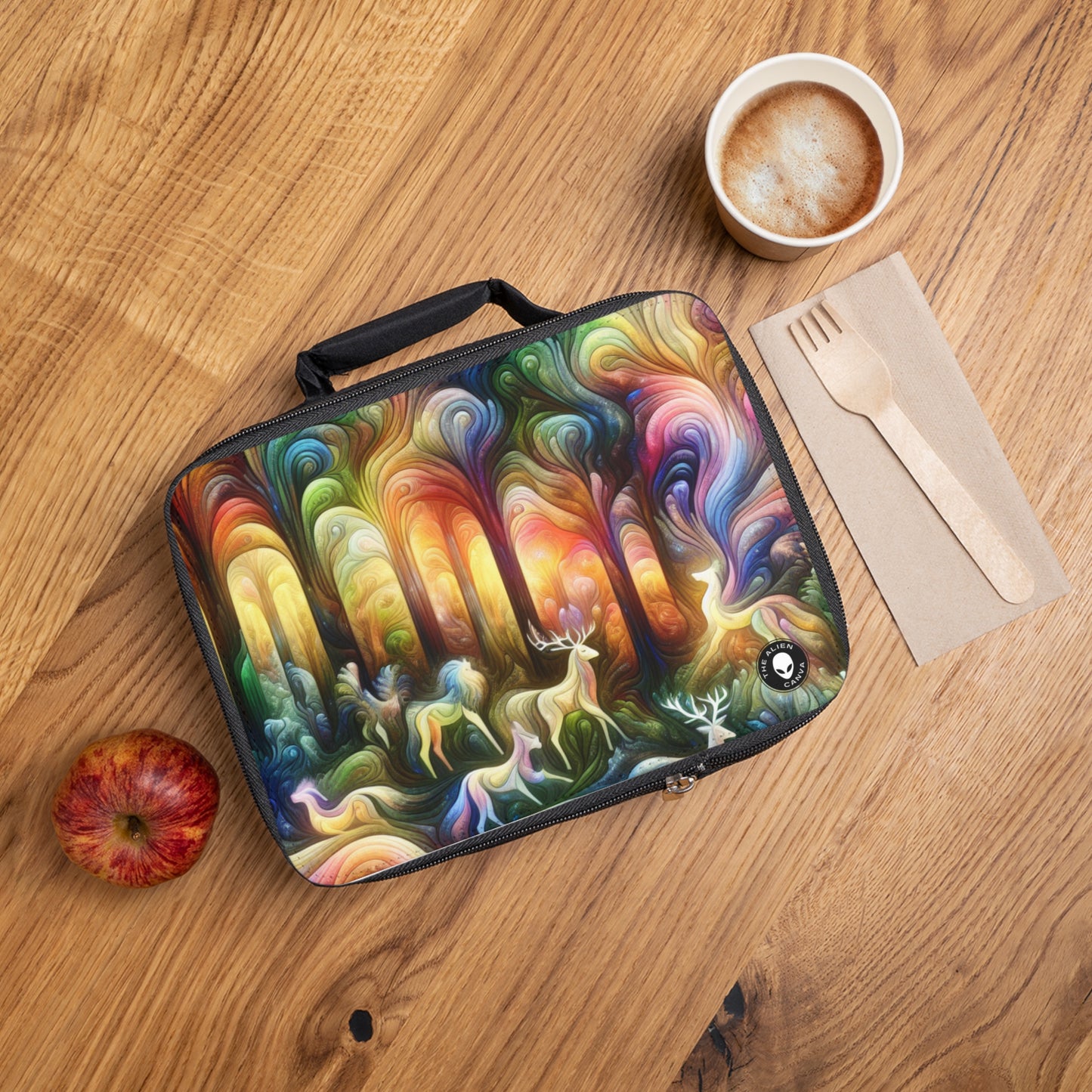 "Ethereal Enchantment: The Mystical Forest"- The Alien Lunch Bag