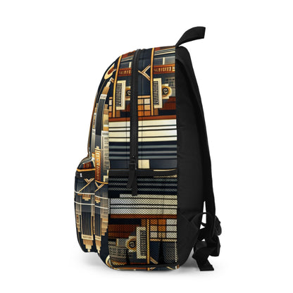 "Luxe Deco: Elegancia artística en el Grand Hotel" - The Alien Backpack Art Deco