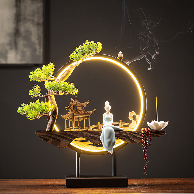 Nouvelles idées de décoration d'encens d'éclairage de style chinois