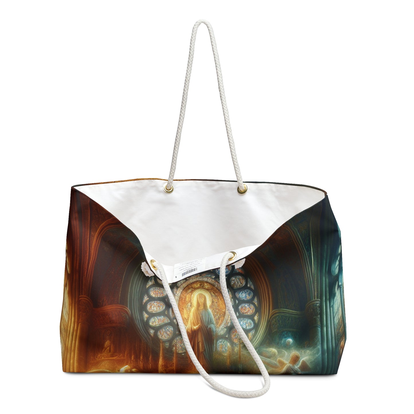 "Harmony of Faith: Divine Unity" - The Alien Weekender Bag Religious Art