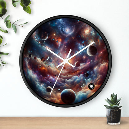 "Galactic Symphony" - The Alien Wall Clock