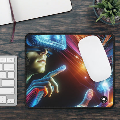 "Realmscape: An Infinite Virtual Odyssey" - The Alien Gaming Mouse Pad Virtual Reality Art