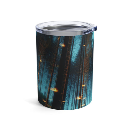 "Twilight Enchantment: Firefly Forest" - The Alien Tumbler 10oz