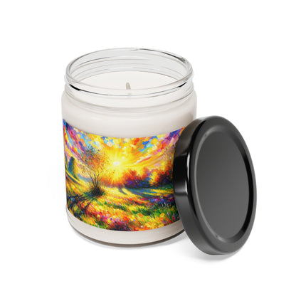 "Vibrant Springtime Sky" - The Alien Scented Soy Candle 9oz Fauvism Style