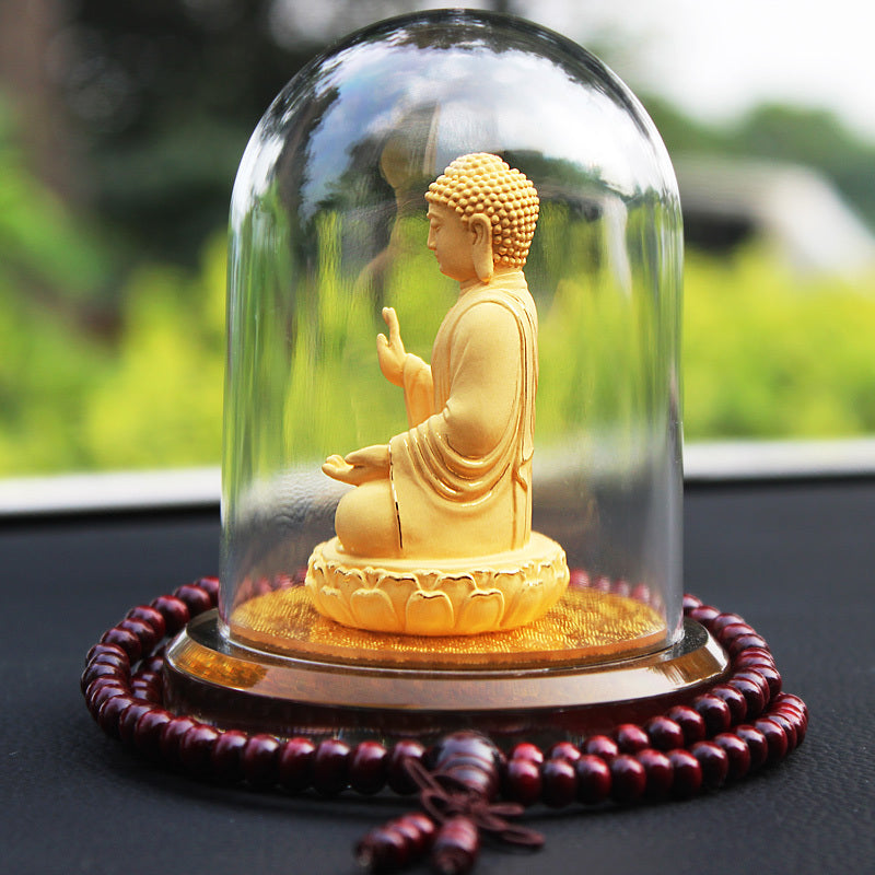 Buddha statue car decoration