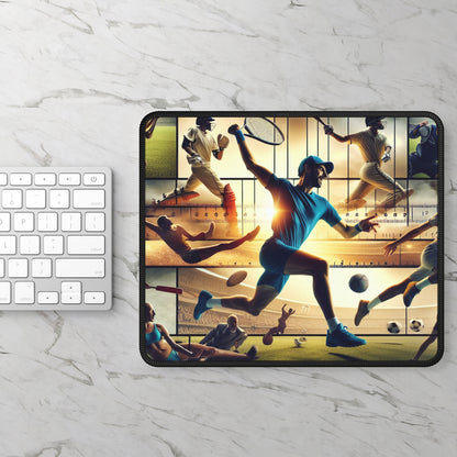 "Sports Synthesis: A Video Art Piece" - The Alien Gaming Mouse Pad Video Art Style