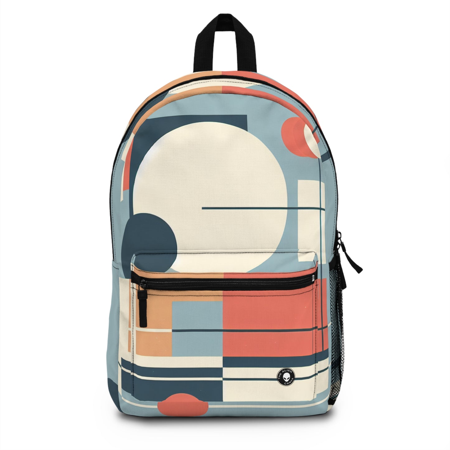 "Minimalistic Serenity: Tranquil Sunset Reflections" - The Alien Backpack Minimalism