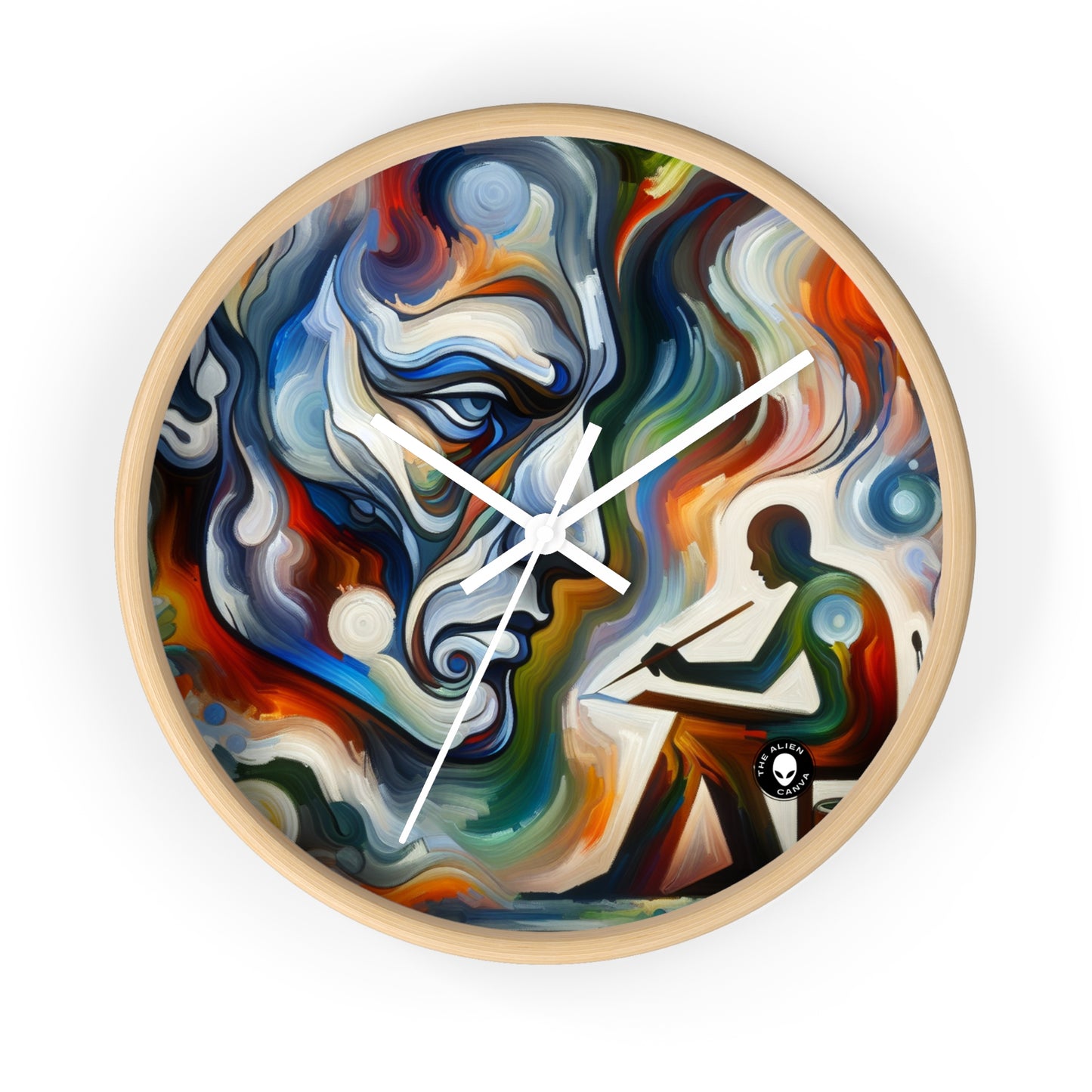 "Stirrings of the Soul" - L'expressionnisme de l'horloge murale extraterrestre