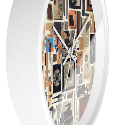 "Chaos in Modernity: A Journey to Meaning" - The Alien Wall Clock Dadaism