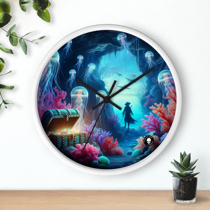 "Treasures of the Deep" - The Alien Wall Clock